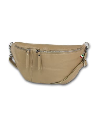 Florence Leder Gürteltasche Florence Tasche beige, taupe ca. 37cm