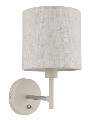 Globo lighting Wandleuchte "DELEON" in beige