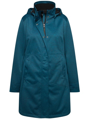Ulla Popken Softshelljacke in graublau