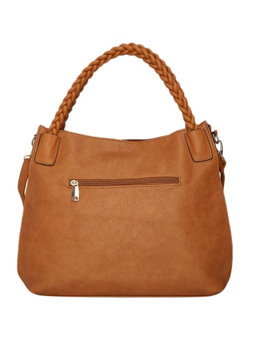 Harpa Schultertasche Lettie in cognac