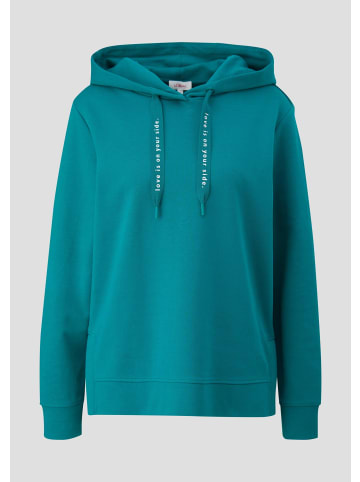 s.Oliver Sweatshirt in 6680_petrol
