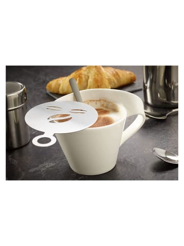 Echtwerk 23 tlg. Set Kaffeezuberhör-Set "Barista Art" 350 ml in Silber