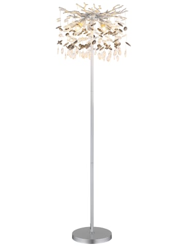 Globo lighting Stehleuchte "QUEENA" in silver