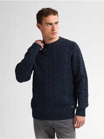 Petrol Industries Groß gestrickter Pullover Medford in Blau