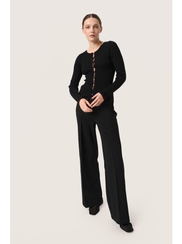 Soaked in Luxury Strickjacke SLSpina Slim fit in Black