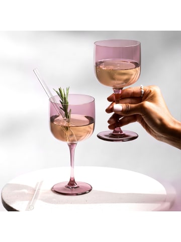 like. by Villeroy & Boch 2er Set Weingläser Like Glass 270 ml in Grape