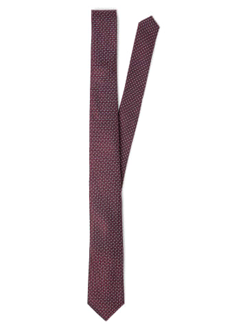 Finshley & Harding London Krawatte in bordeaux - 0003