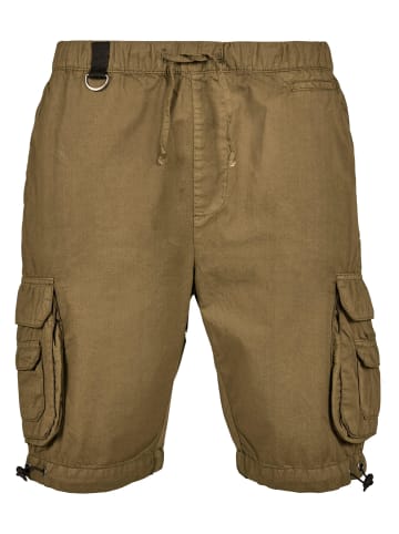 Urban Classics Cargo Shorts in olivgrün