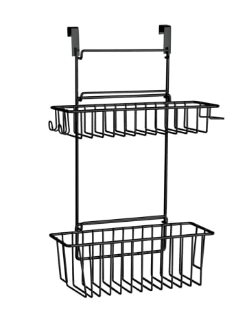 Wenko Küchenschrank Einhängregal Flexi Schwarz in Schwarz