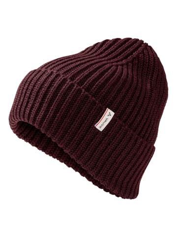 Vaude Moena Beanie II in Weinrot