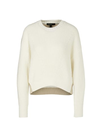 MARC CAIN Oversized Sweater Rethink Together in Weiß