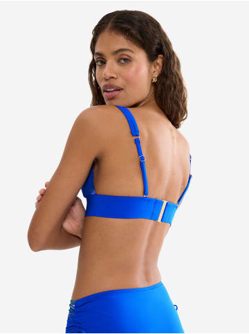 Triumph Bustier-Bikini-Top Red Label Summer Tropics in BLUE COMBINATION