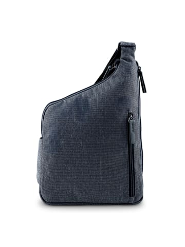 Jost Bergen Umhängetasche RIFD 27 cm in dunkelgrau
