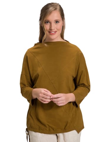 Ulla Popken Shirt in goldbraun