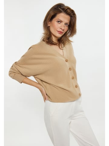 usha WHITE LABEL Damen Cardigan in BEIGE