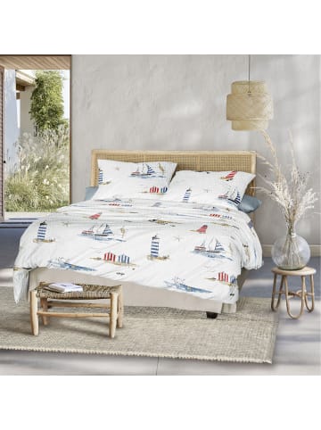 Irisette Soft-Seersucker Bettwäsche in rot