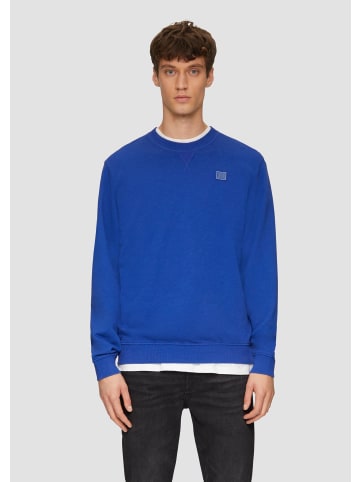 s.Oliver Sweatshirt in 5612_ozeanblau