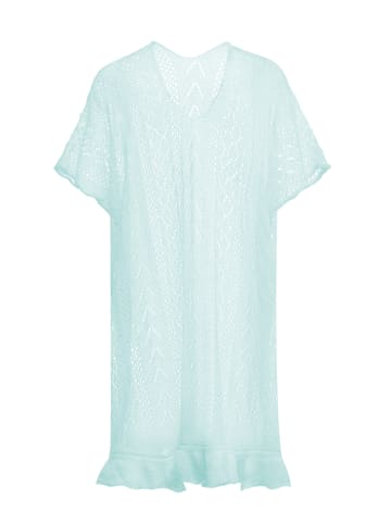 eyota Damen Pullunder in Aqua Melange