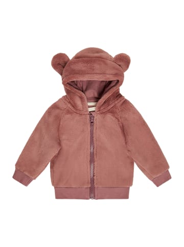 Sterntaler Babyjacke Teddy in rosafarben