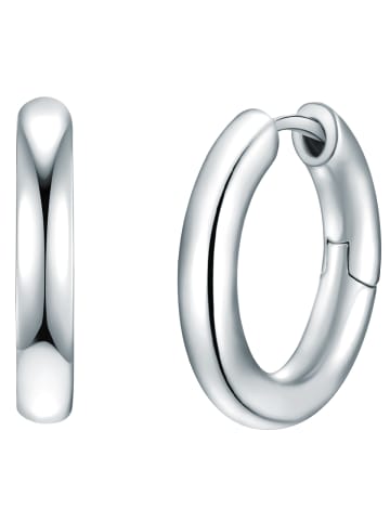 Yokoamii Creolen Metall-Legierung in silber