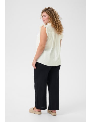 KAFFE curve Ärmellose Bluse KClyana Regular fit in Chalk