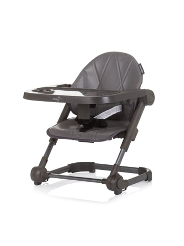 Chipolino Kinderstuhl, Booster Muffin in grau
