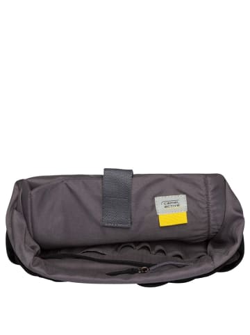 Camel Active City - Rucksack S 38 cm (black) in schwarz