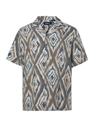 Men Plus Hemd in dunkeltaupe