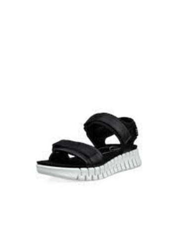Ecco Riemchen Sandalen für Damen in schwarz