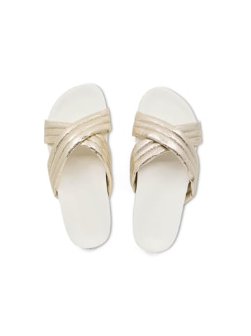 Flip Flop Sandale "joy*cross metallic" in gold