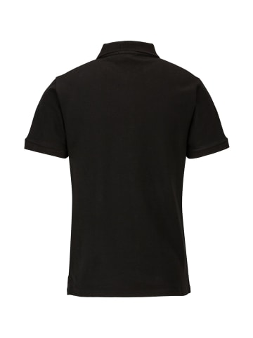 19v69 Italia Poloshirt Lando in schwarz
