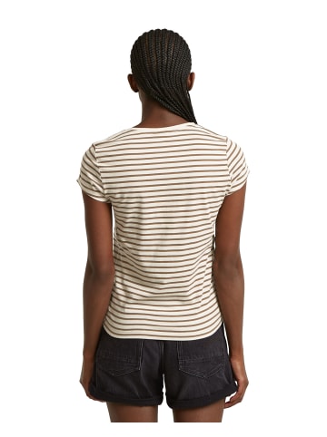 G-Star Raw Stripe Eyben Slim V T-Shirt 2.0 whitebait/teak stripe