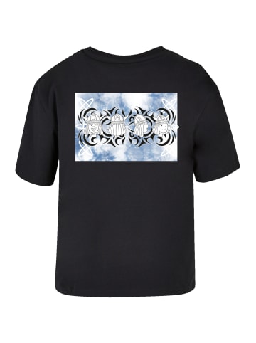 F4NT4STIC Tee Wickie und die starken Männer Turn Your Head in schwarz