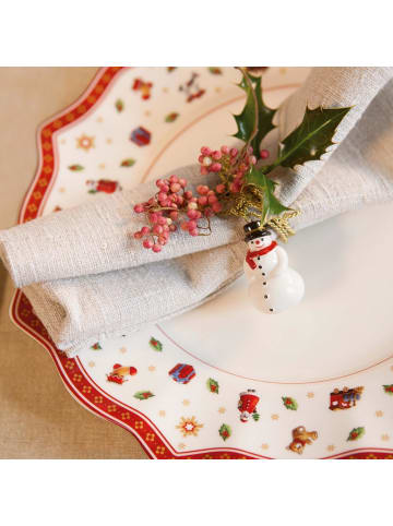 Villeroy & Boch 6er Set Speiseteller Toy's Delight ø 28,4 cm weiß in weiß