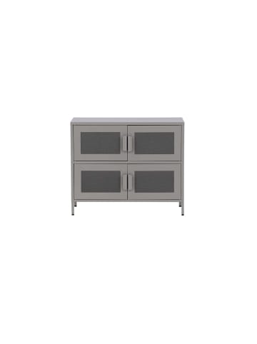ebuy24 Sideboard Nett 4 Hellgrau 90 x 40 cm