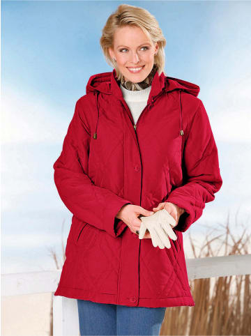 Sieh an! Steppjacke in rot