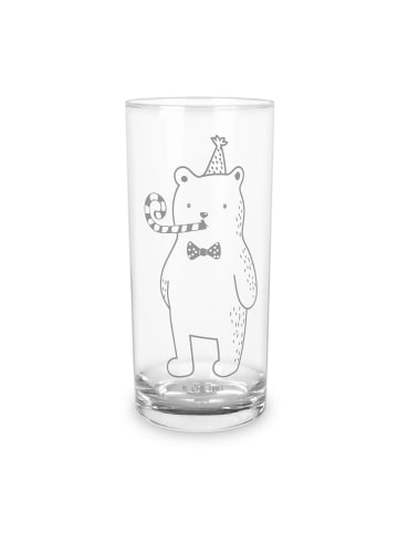 Mr. & Mrs. Panda Blümchentailglas Bär Geburtstag ohne Spruch in Transparent
