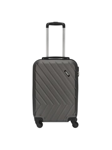 PAKLITE Quick - 4-Rollen-Kabinentrolley S 55 cm (grau/anthrazit) in grau/anthrazit