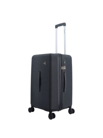 Saxoline Twist Trunk M ABS/PC Trolley in black
