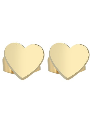 Adeliás Damen Ohrringe – Ohrstecker aus Edelstahl in gold