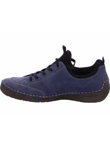 rieker Schnürhalbschuh in blau