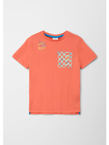 s.Oliver T-Shirt kurzarm in Orange