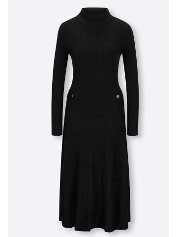 Heine Strickkleid in schwarz