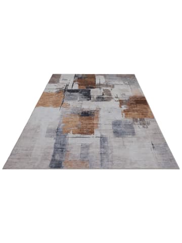 Teppich Boss Kurzflor Teppich Eva 325 in Terrakotta
