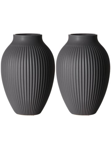 Ritzenhoff & Breker 2er Set Vasen Alsta 27,5 cm in Grau