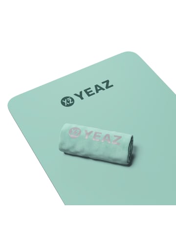 YEAZ CARESS set - handtuch & matte in grün