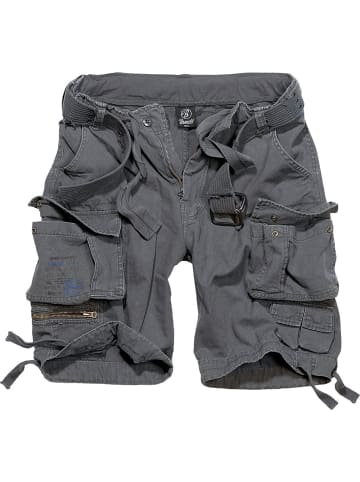 Brandit Short "Savage Vintage Shorts" in Grau
