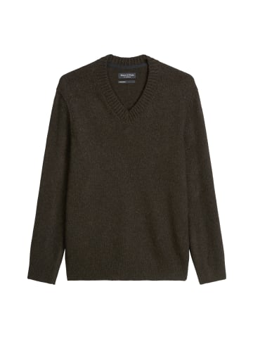 Marc O'Polo V-Neck-Pullover regular in burnt henna