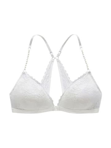 LASCANA Bralette in weiß