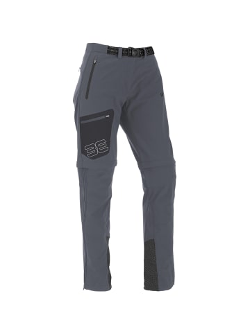 Maul Sport T-Zip Wanderhose Oakville mit Logo in Dunkelgrau